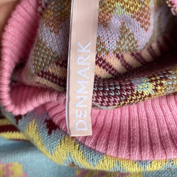 CRAS Denmark Milos Knit Sweater Bell Flare Long Sleeve  Size 40 - Picture 11 of 14